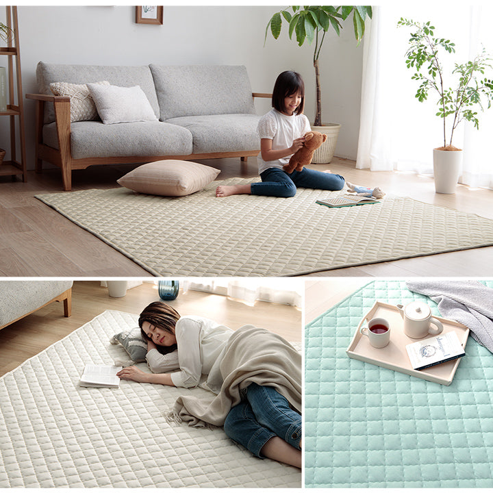 ラグ AZハンナBE 130×185cm ラグマット カーペット 絨毯 滑り止め