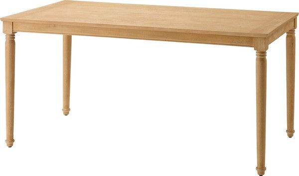 ダイニングテーブル 幅150×奥行80×高さ71cm ダイニング家具 ブラウン ナチュラル テーブル