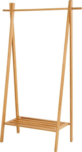 ハンガー 幅89×奥行50×高さ151cm 衣類収納 MTK-527NA 天然木(オーク)
