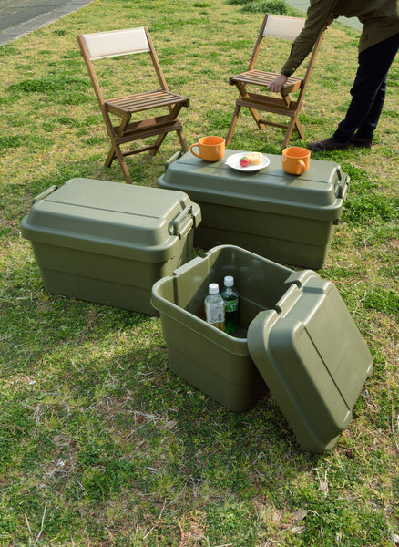 ストレージ トランクカーゴ 70L 幅78×奥行39×高さ37cm リビング収納 完成品 組立不要
