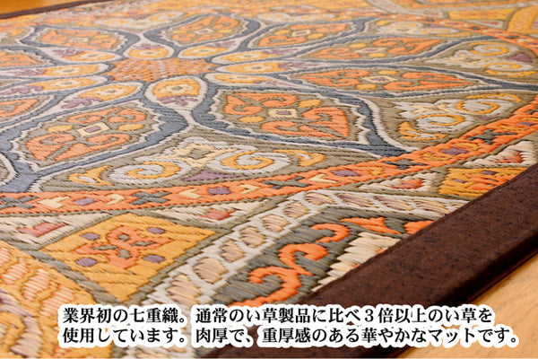ラグ 万華鏡 パーソナルマット 95×150cm ラグマット カーペット 絨毯