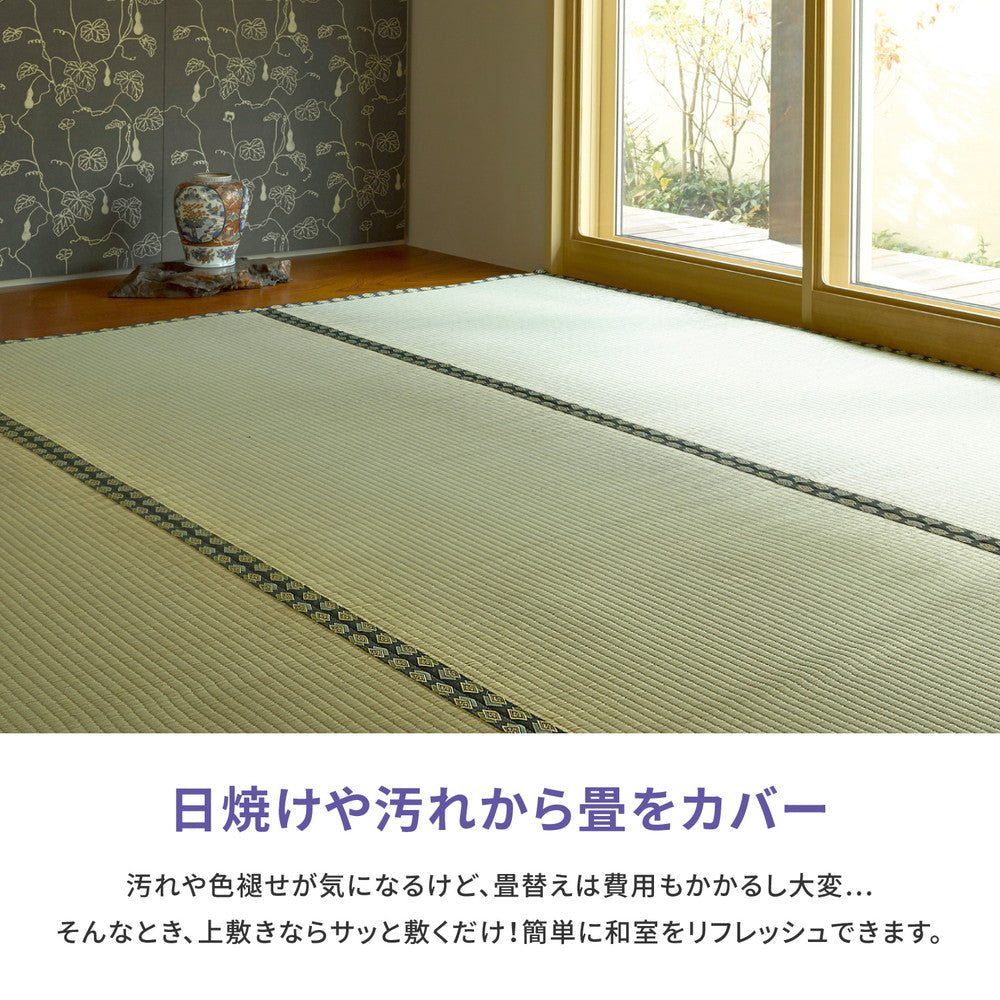ラグ カーペット 江戸間 おもてなし い草カーペット 雅 みやび 1畳 87×174 ラグマット
