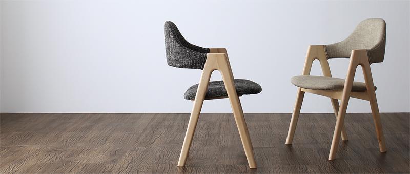 ダイニングセット 北欧モダンデザインダイニング actif アクティフ 5点セット W140 完成品