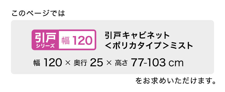 ラック セミオーダーカウンター下収納ぴったりくん キャビネット(ポリカタイプ ミスト) キッチン収納