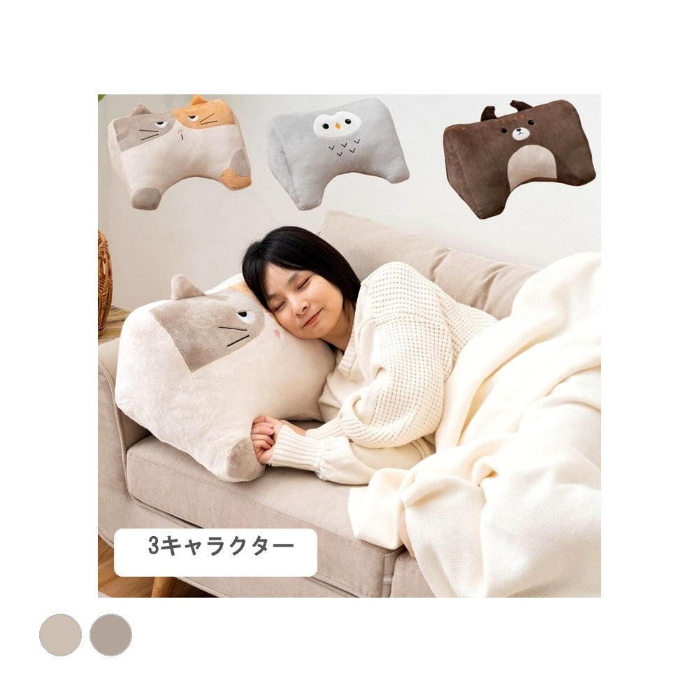 ぬいぐるみ 26AWコタン ミケネコ ヨリカカリ 55X35 55×35×25cm 日用品