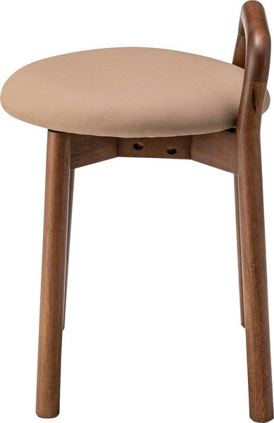 スツール 幅39×奥行45×高さ55cm オットマン 腰掛け ベージュ グレー 全2色 ソフトレザー