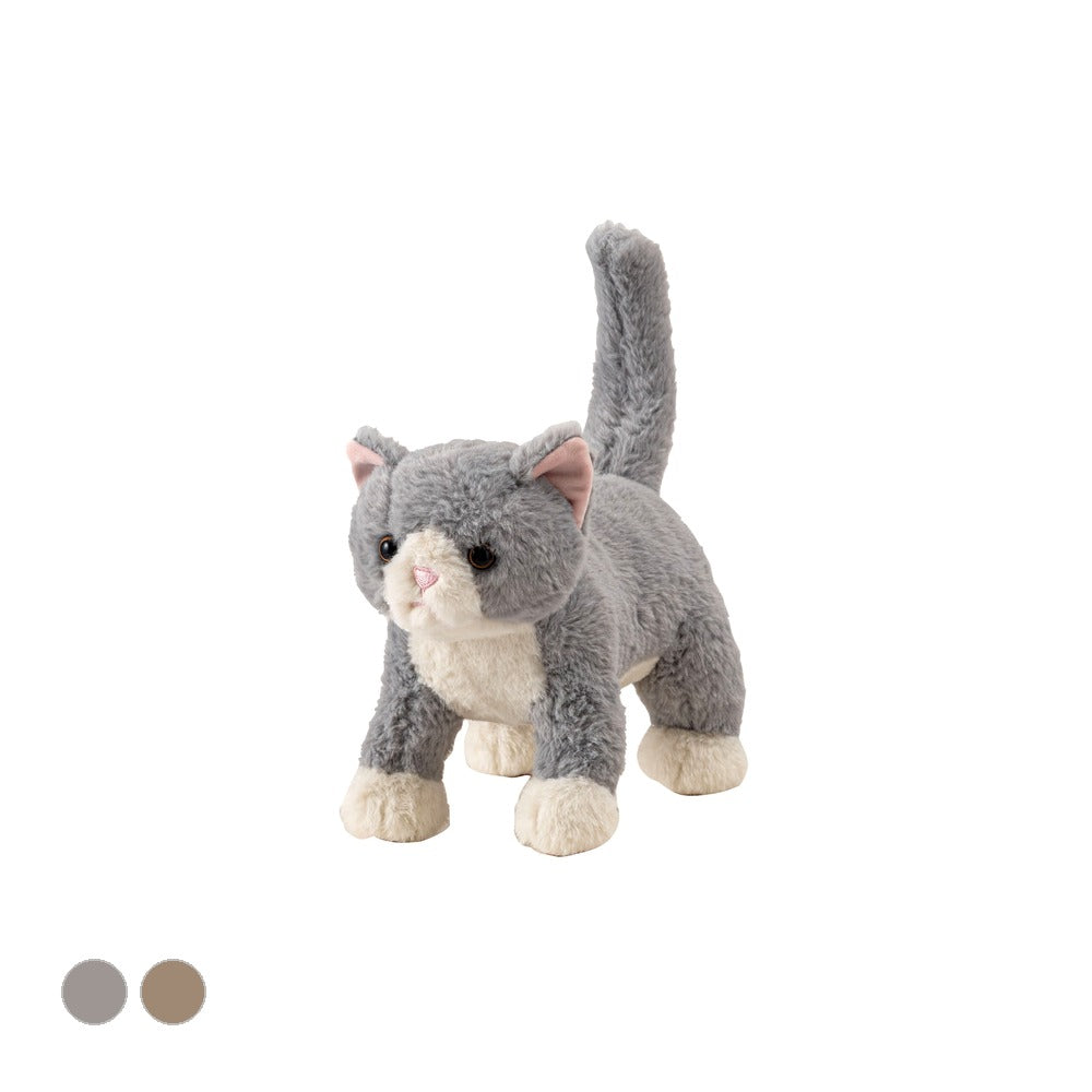 癒されアニマルmovemal(むぶまる) 幅12.5×奥行27×高さ30cm 日用品 完成品 動く
