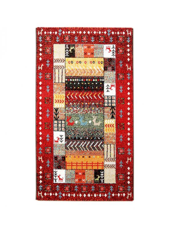 ラグ トルコ製ウィルトン織デザインラグ worusa ウォルサ 80×140cm ラグマット 絨毯