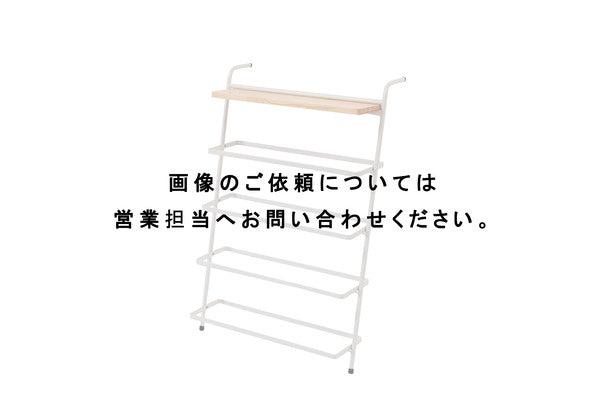 ハンガー アイアンシューズラック 幅60×奥行32.5×高さ86.1cm 衣類収納 省スペース 薄型