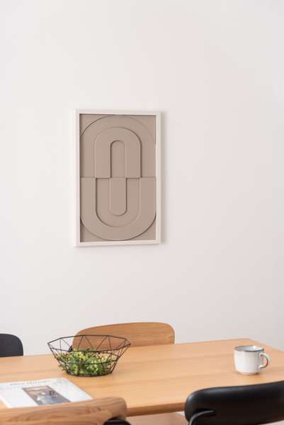 アートパネル 幅41×奥行3×高さ61.5cm 日用品 完成品 組立不要 アート 繊維板