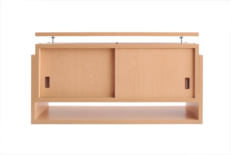 リビング収納 子供 ペットを守る耐震収納上置!高さ35cm〜67cm対応でどこでも設置可! 幅58
