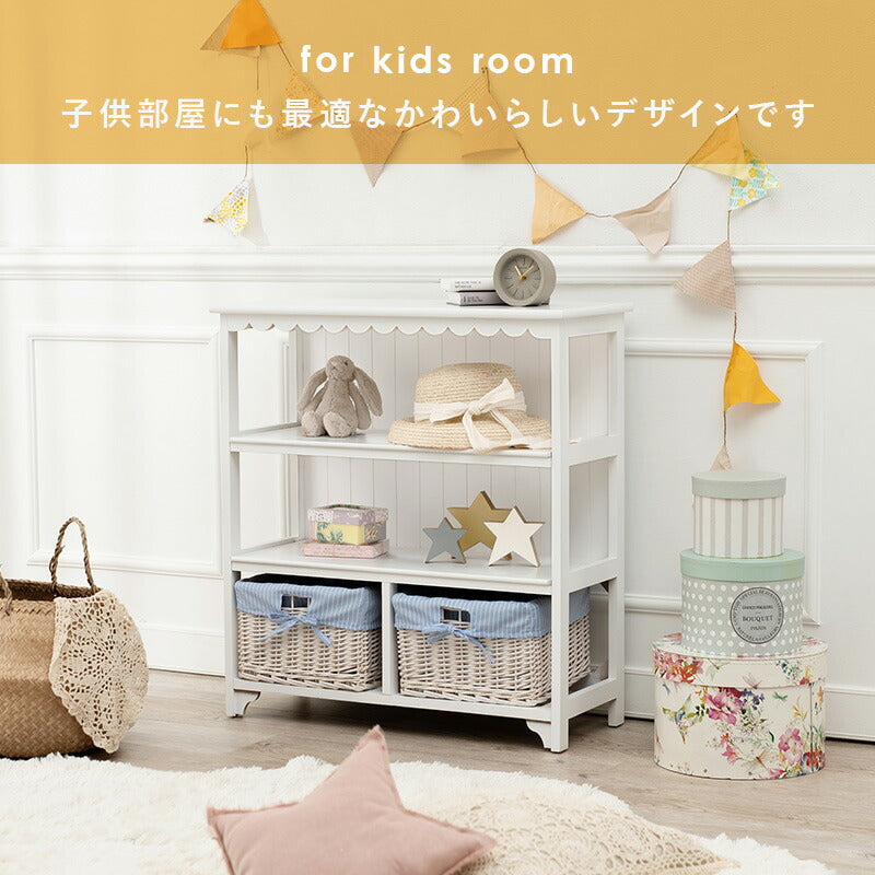 キャビネット キャビネット-MCC2杯-フリル 2杯 70×30×75cm サイドボード 完成品