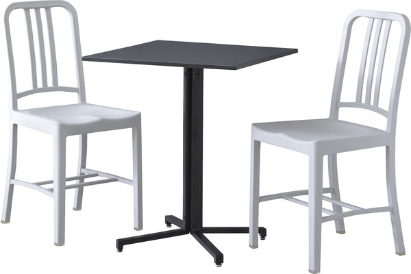ダイニングテーブル テーブル スクエア 幅60×奥行60×高さ73cm ダイニング家具 ブラック