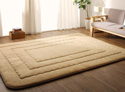 ラグ 厚み40mmのふっくら厚敷きクッションラグ Vermeer フェルメル 130×190cm