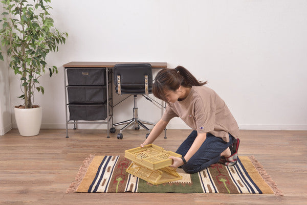 ストレージ スタッチボックス L リビング収納 折りたたみ 幅46×奥行33×高さ26.5cm