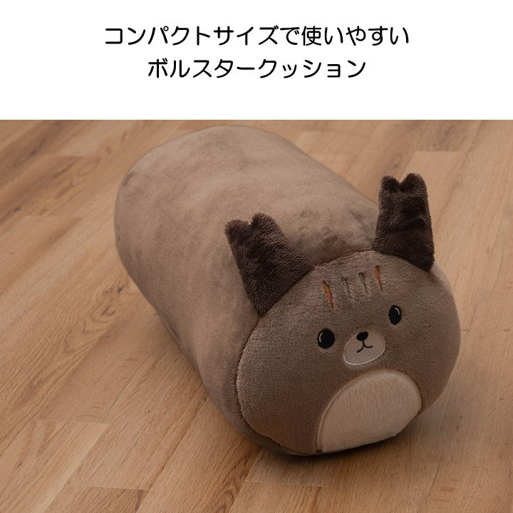 ぬいぐるみ 26AWコタン ミケネコ ボルスター R20X40 40×20×20cm 日用品