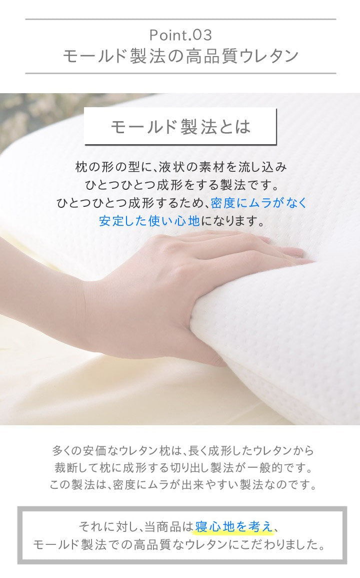 枕 グッスリ50X30LSP-0061 50×30cm 日用品 低反発 抗菌 消臭 寝具
