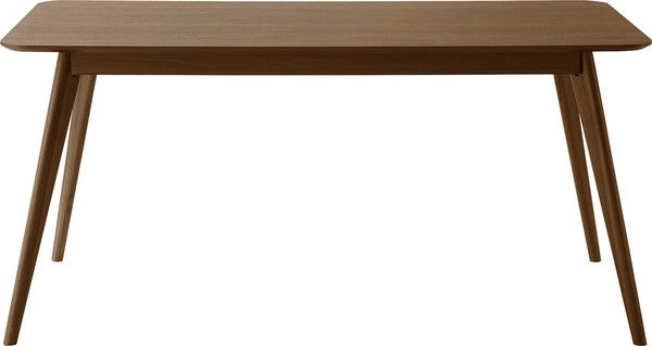 ダイニングテーブル 幅150×奥行80×高さ72cm ブラウン