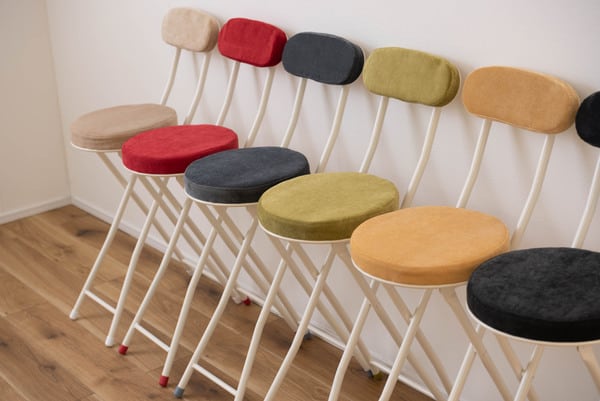ダイニングチェア フォールディング ハイチェア 幅30×奥行48.5×高さ87cm ダイニング家具