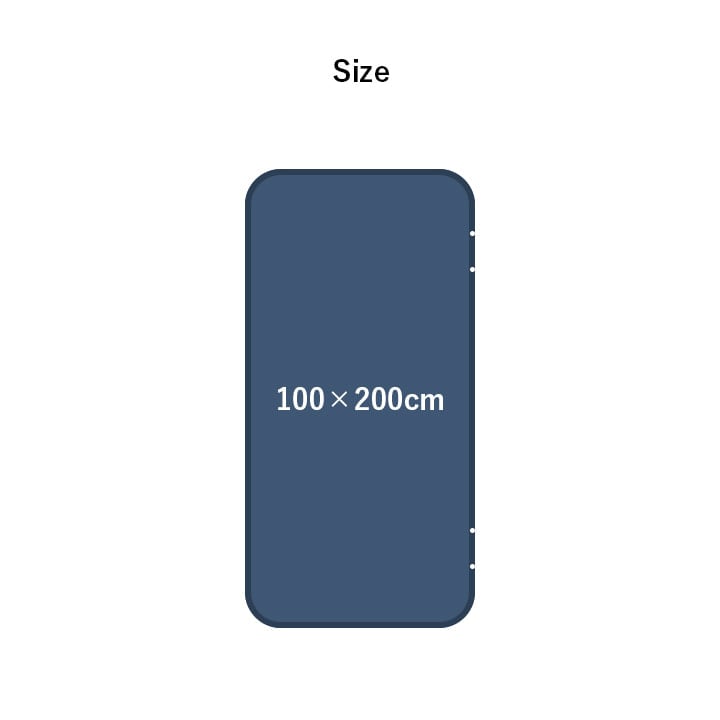 敷パッド テネス シングル BR 100X200 100×200cm 日用品 寝具 場所を取らず