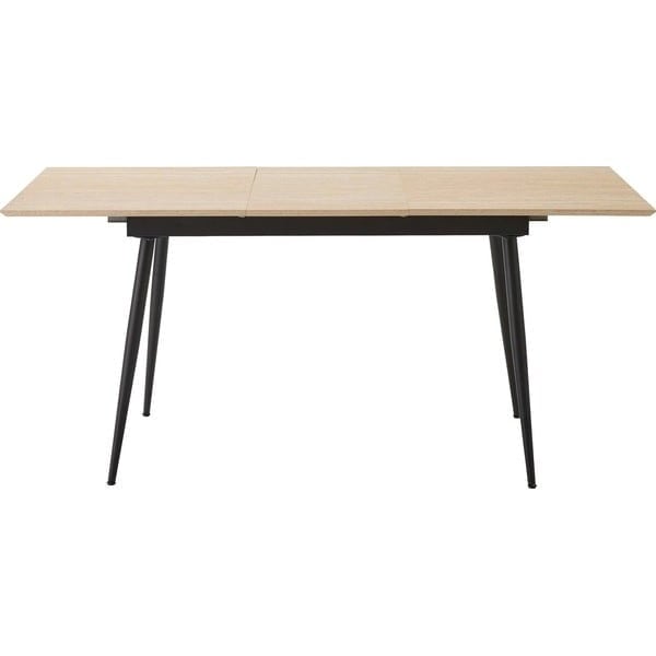 ダイニングテーブル エクステンションテーブル 幅120×奥行80×高さ72cm ダイニング家具 スチール