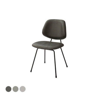 ダイニングチェア 幅50×奥行58×高さ81cm ダイニング家具 完成品 ブラック レザー