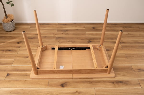 エクステンションダイニングテーブル 幅120×奥行80×高さ72cm ダイニング家具 北欧 テーブル