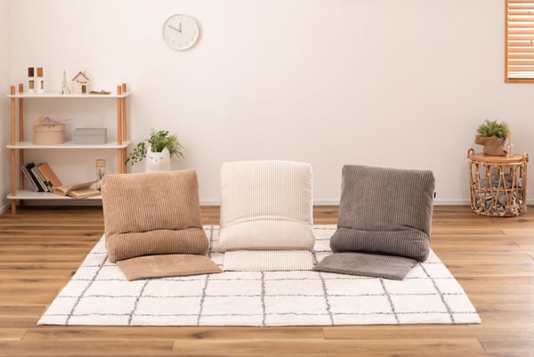 マルチフロアチェア 幅52×奥行74×高さ20cm チェア ダイニングチェア デザインチェア 完成品