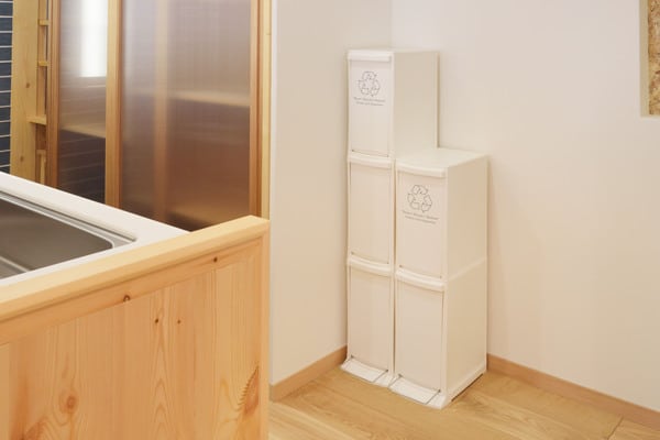 ダストボックス2D 幅21×奥行37×高さ80cm 日用品