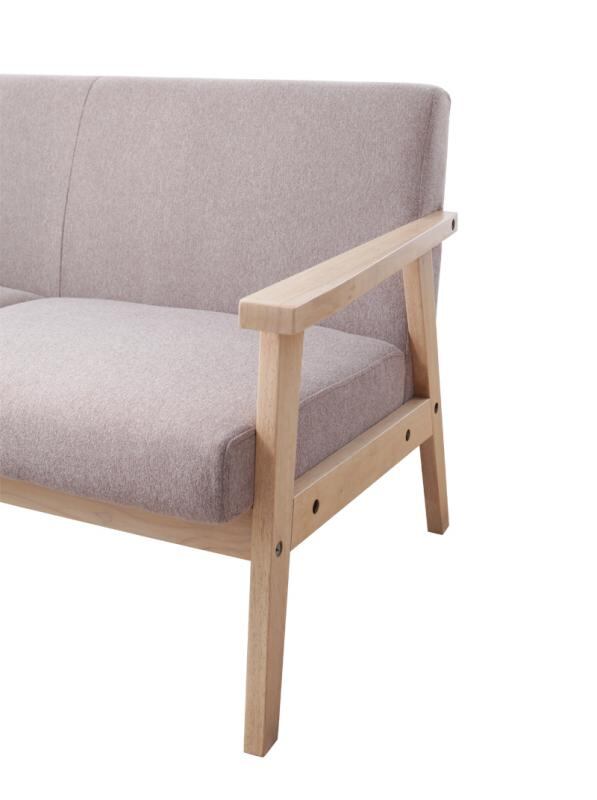 ソファー 木肘北欧ソファ Herttoniemi ヘルトニエミ 1P ローソファー