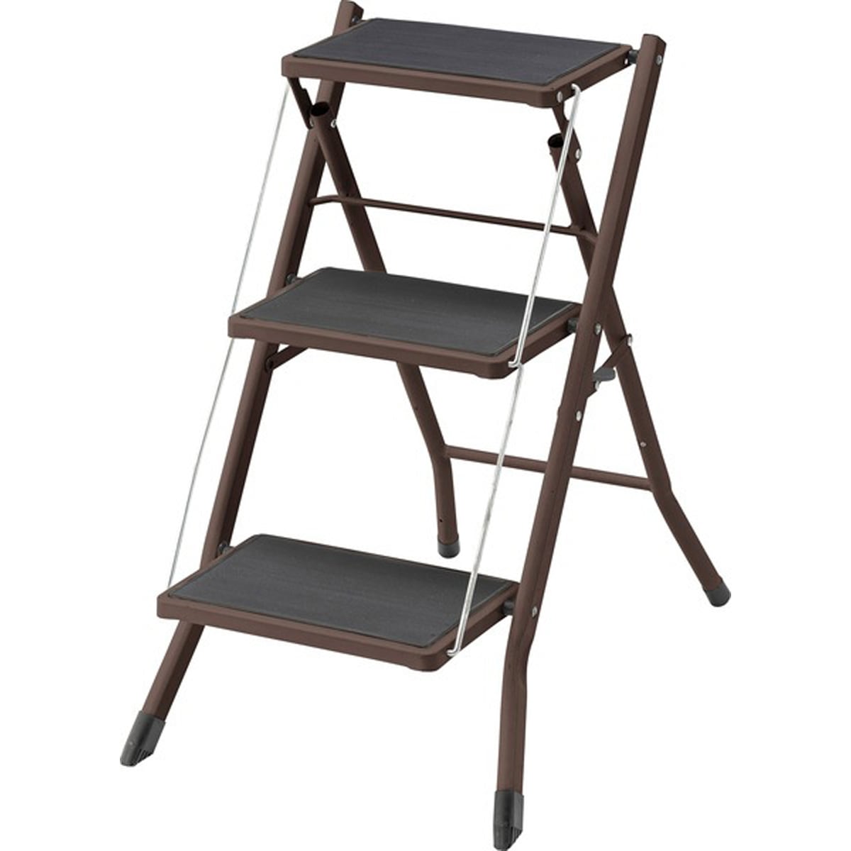 ステップ台 幅42.5×奥行65.5×高さ68cm 踏み台 3段 折りたたみ 折り畳み 完成品 薄型