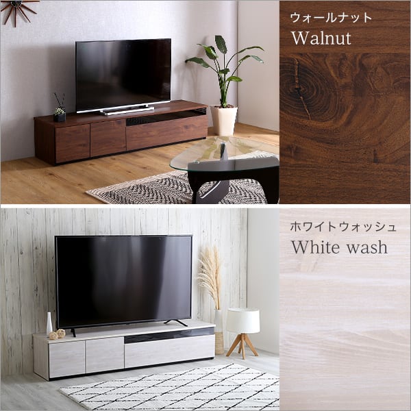 日本製 テレビ台 テレビボード 180cm幅 ローボード 国産 TV台 TVボード テレビラック