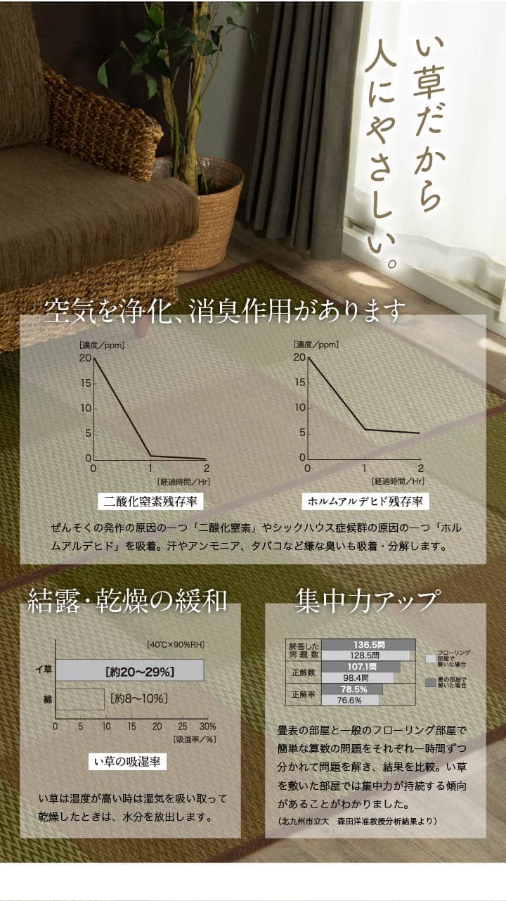 花ござ *DXピーア 本間8畳 BL 382X382 382×382cm ラグマット カーペット