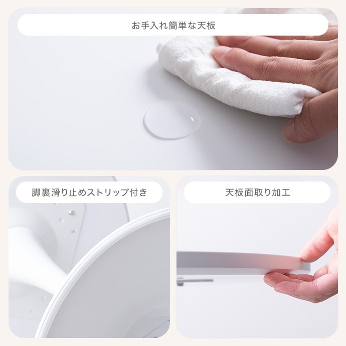 チェア 2点セット Tina 幅60cm カフェテーブル+ベロアチェア ダイニングチェア 回転チェア スチール
