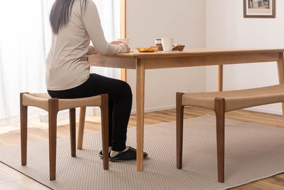 ペーパーコードスツール 幅40×奥行40×高さ46cm スツール オットマン 腰掛け 完成品 チェア