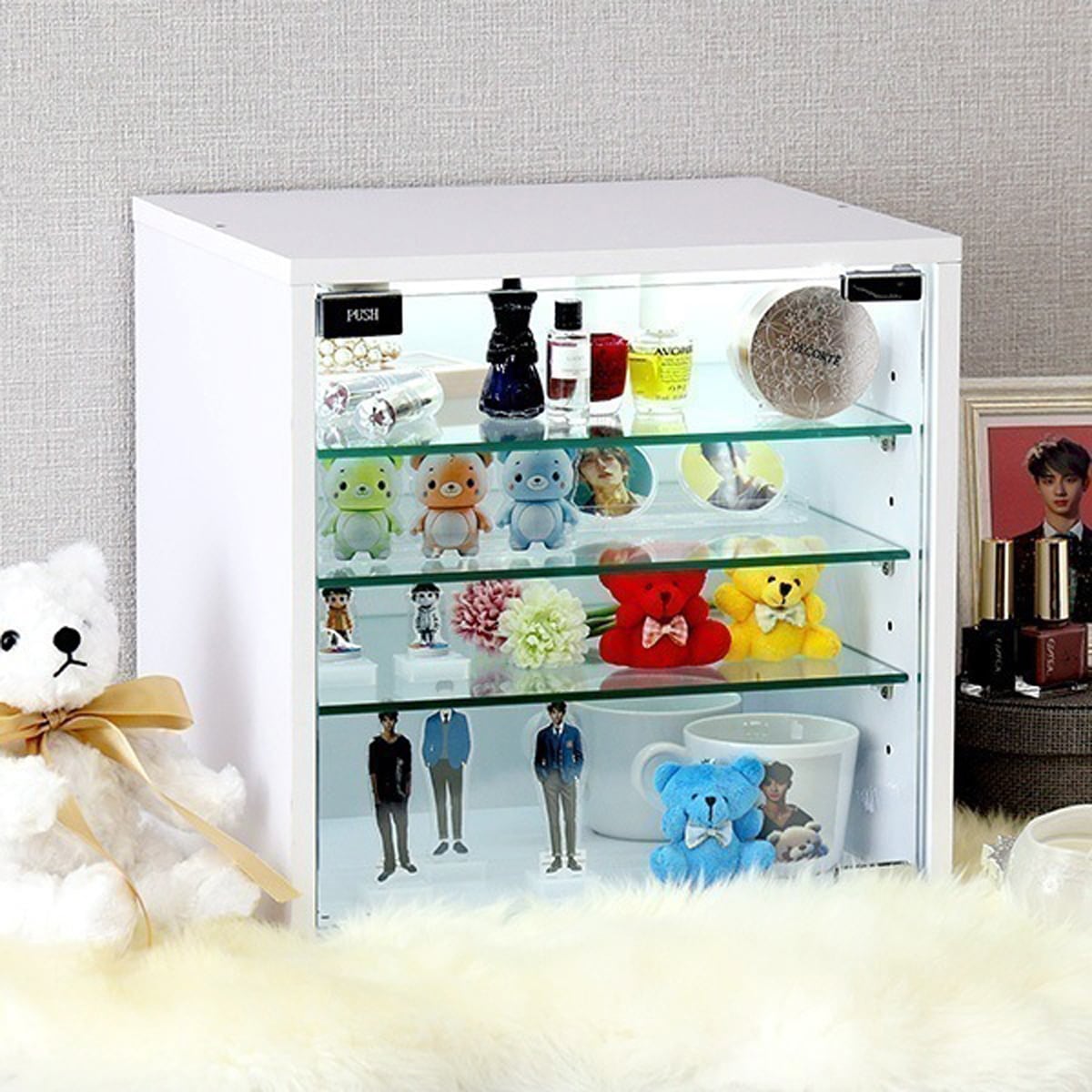 コレクションキューブラック 深型タイプ コレクション ラック キューブラック 推し活 アイドル 展示