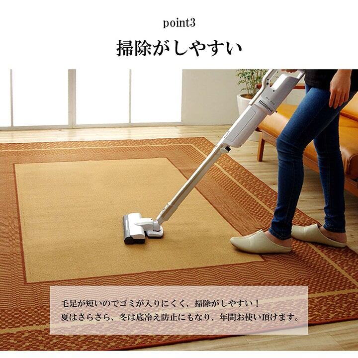 ダイニングカーペット カントネ 大判長方形 BR 220X300 220×300cm ダイニング家具