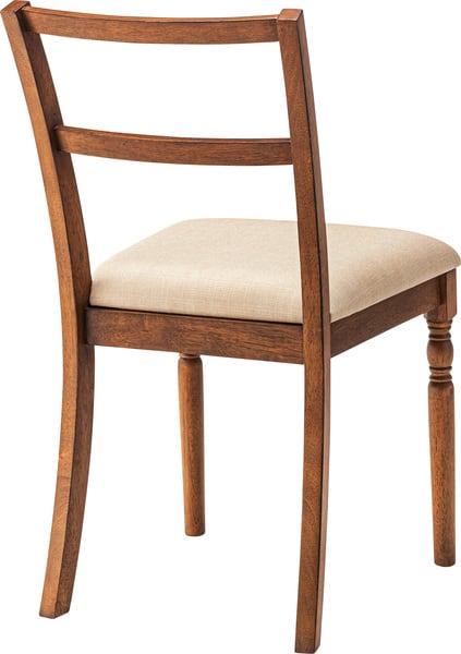 ダイニングチェア 幅46.5×奥行55.5×高さ85cm ダイニング家具 ブラウン グレー 長方形