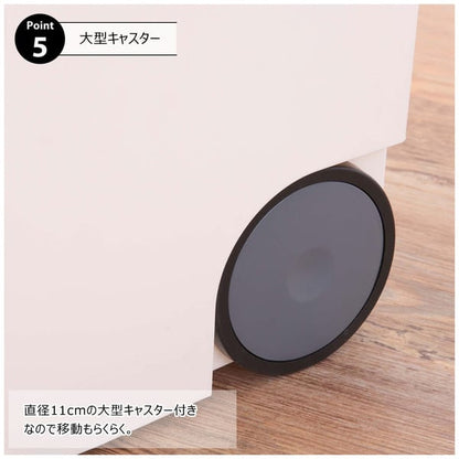 ダストボックス スライドペダルペール45L 幅26×奥行44.5×高さ58cm 日用品 完成品 屋外