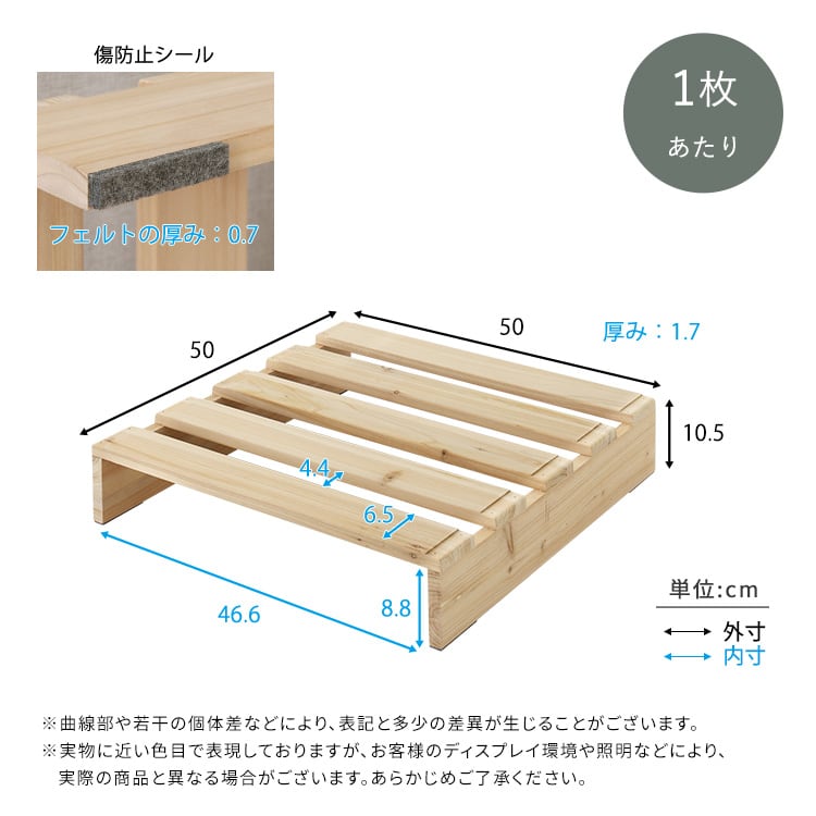 組み合わせ自由! 天然木 すのこパレットベッド 8枚入り パレットベッド すのこ ベッド 通気性