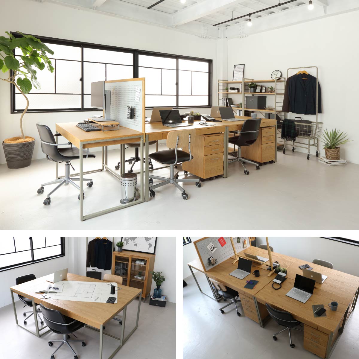 デスク Drip Desk 1200 ワークデスク パソコンデスク 学習机 勉強机 平机