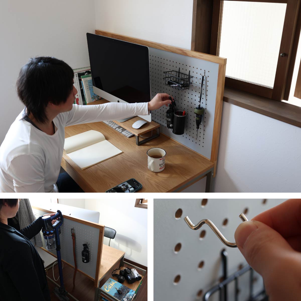デスク Drip Desk 1200 ワークデスク パソコンデスク 学習机 勉強机 平机