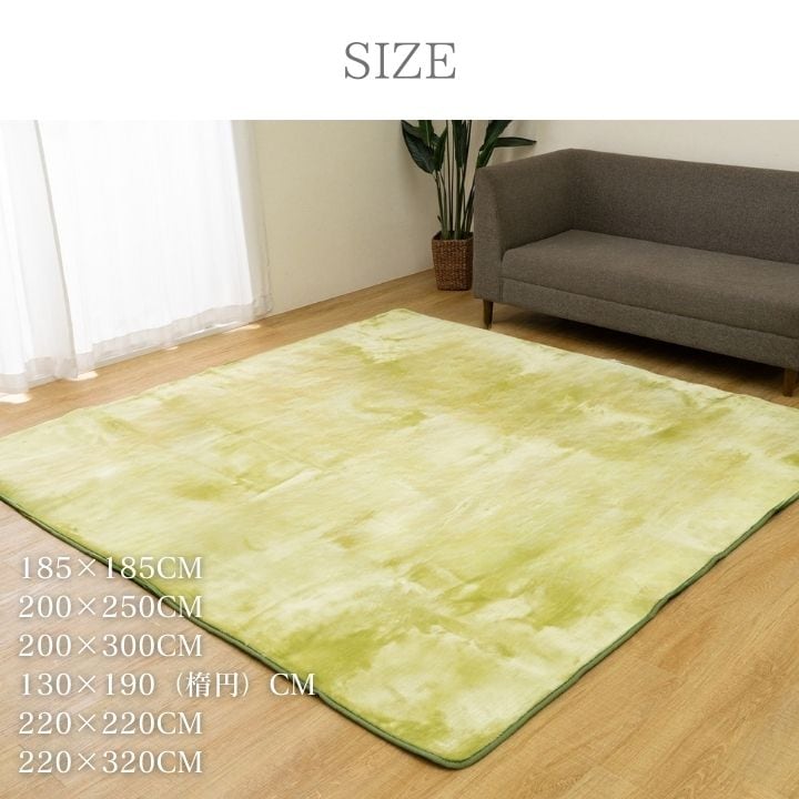 ラグ cpウェンデル 2畳 BE 185×185cm ラグマット カーペット 絨毯