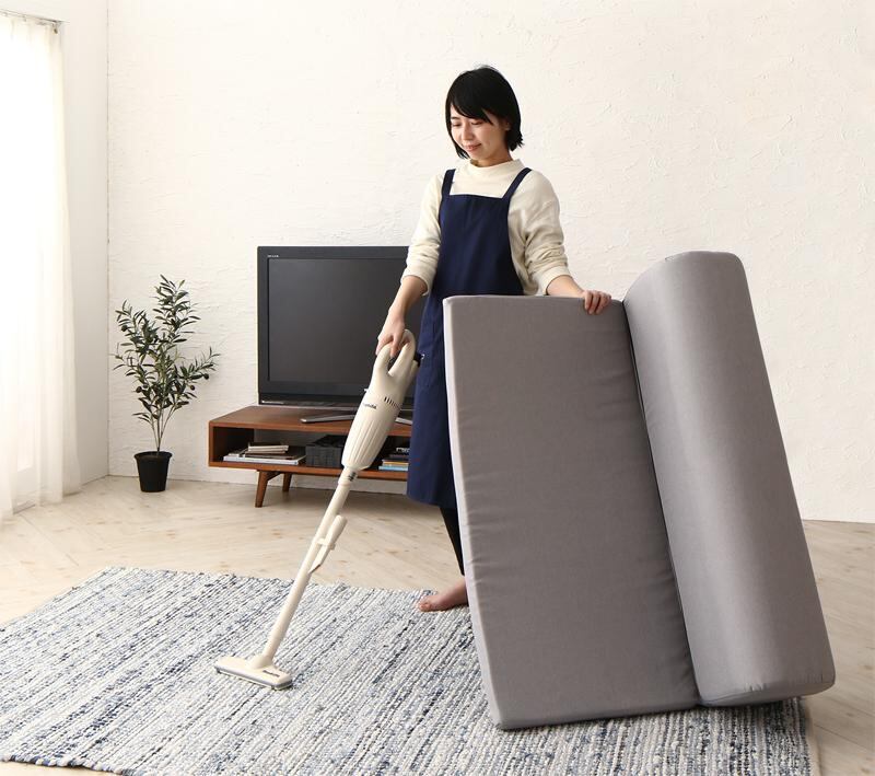 ソファー フロアコーナーソファ Populs ポプルス 1P ローソファー フロアソファー レザー