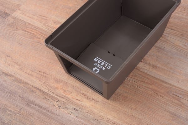 ダストボックス スタッキングペール30L スリム 幅28×奥行45×高さ51cm 日用品 キング