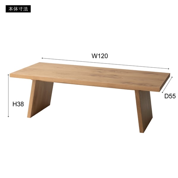 リビングテーブル 幅120×奥行55×高さ38cm テーブル ローテーブル センターテーブル 日本製