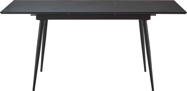 ダイニングテーブル エクステンションテーブル 幅120×奥行80×高さ72cm ダイニング家具 スチール