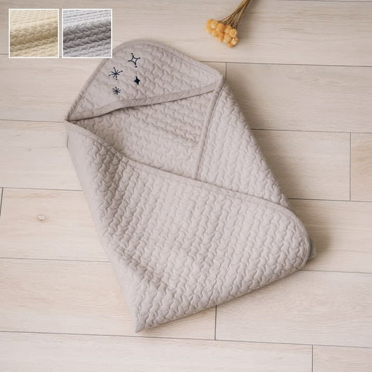 毛布・ケット カルムおくるみ グレー 85X85 85×85cm 日用品 洗える グレ 寝具