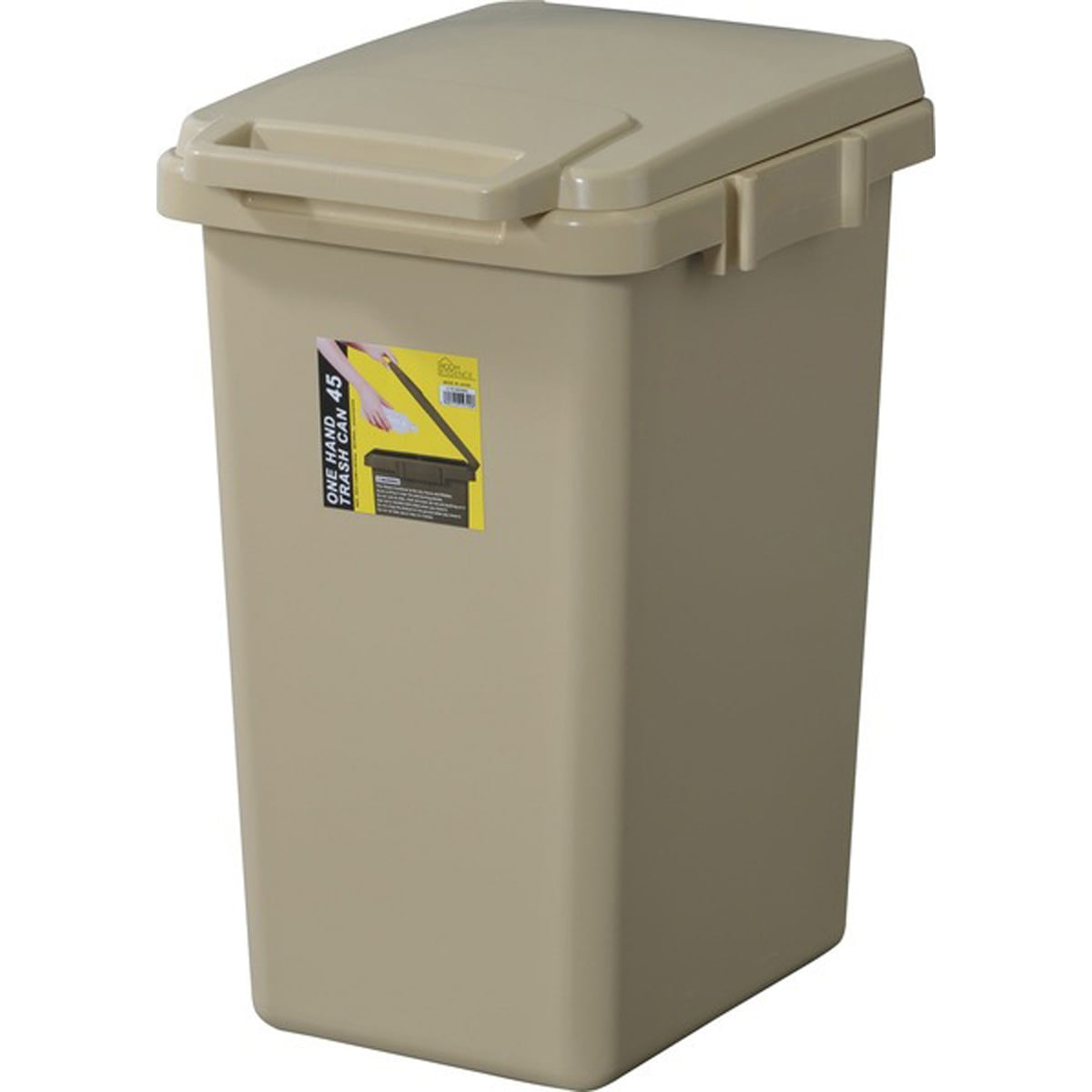 ダストボックス ワンハンドトラッシュカン45L 幅34.1×奥行45×高さ57.5cm 日用品