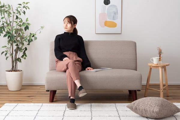 ソファー ネオトマソン 2人掛 幅121×奥行75×高さ71cm ローソファー カウチソファ